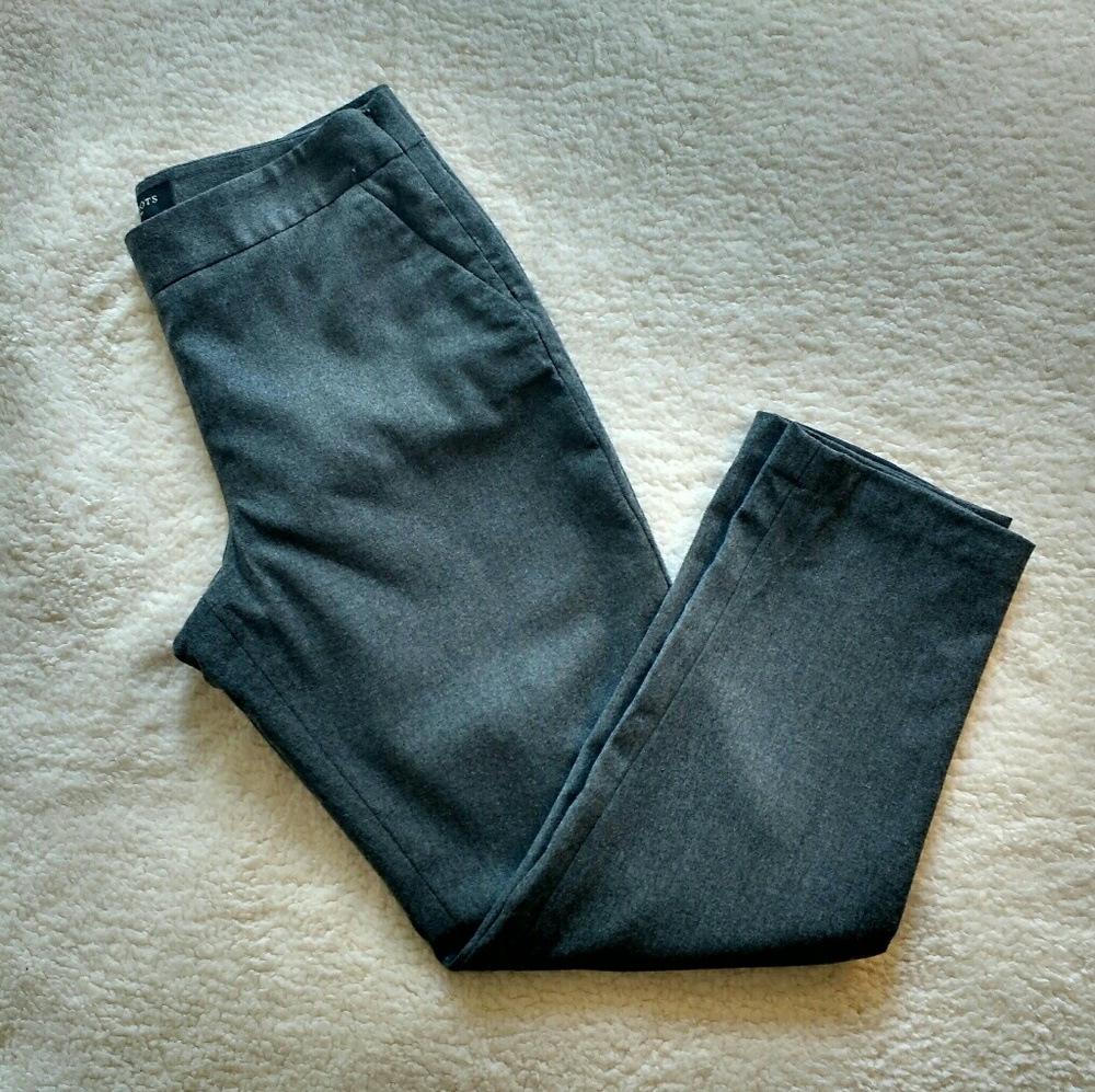 Talbots Petite Wool Stretch Heritage Slim Trouser